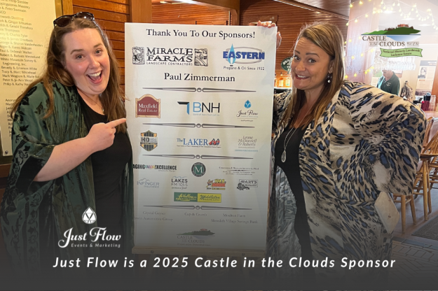 Just Flow Events and Marketing a Proud Sponsor of Castle in the Clouds 2025