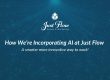 How Just Flow Events & Marketing is Incorporating AI in marketing