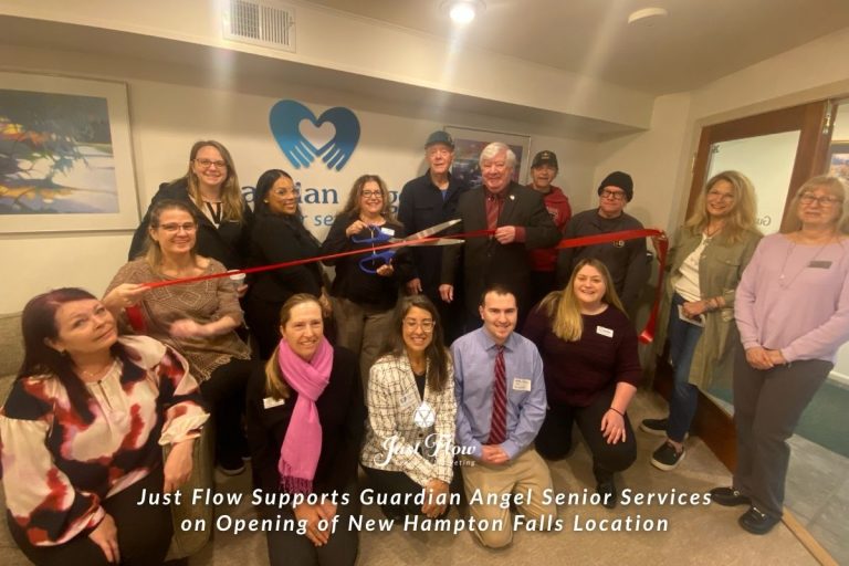 guardian angel senior services ribbon cutting hampton falls