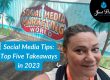 Social media tips to apply to your marketing strategy. Takeaways from the 2023 Social Media Marketing World Conference in San Diego.