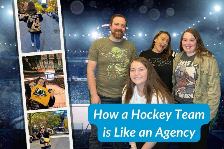 How a hockey team is like an agency.