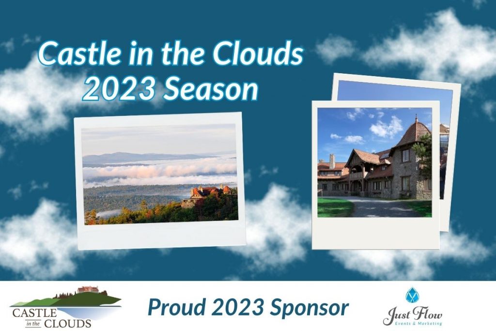 Castle in the Clouds 2023 Sponsor Just Flow Events & Marketing