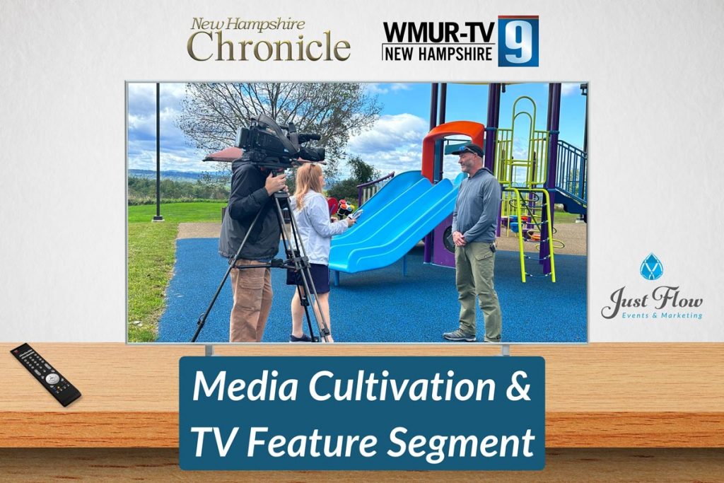 Local Manchester, NH, marketing and communications agency secures New Hampshire Chronicle segment on WMUR News 9 for nonprofit client. Agency for media cultivation and TV segment.
